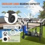 Mobilus Griliaus / Picos Krosnelės Stalas 1000x640x835 mm Geležis, Juoda - Image 4