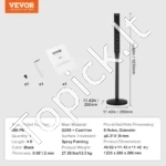 Mobilus Parkavimo Ženklų Stovas (1 vnt.), 123 cm Aukščio, U-kanalas, Su Ratukais - Image 7