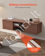 Moderni TV Komoda su Stumdomomis Durelėmis, 152 cm Ilgio - Image 6