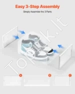 Modulinių Batų Dėžių Rinkinys 12 Vnt.: Skaidrios, 33.4x23x14.5 cm (Viena Dėžė) - Image 3