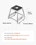 Motociklo Stovas/Keltuvas iki 498 kg, Neslystantis, 39 x 40,5 x 40,5 cm - Image 5
