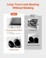 Motociklo Stovas/Keltuvas iki 498 kg, Neslystantis, 39 x 40,5 x 40,5 cm - Image 2