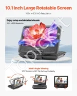 Nešiojamas DVD Grotuvas 25,6 cm (10,1 col.) HD Ekranas (1024x600), 4 val. Baterija (2500 mAh) - Image 2