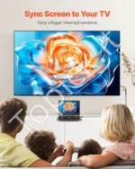 Kompaktiškas Nešiojamas DVD Grotuvas  22,8 cm (9 col.) HD Ekranas (800x480), 4 val. Baterija (2500 mAh) - Image 5