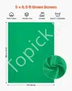 Nešiojamas Reguliuojamas Foto Studijos Fonas (Fotostendas) Su Trikojais – 154×198 cm Maksimalus Dydis - Image 5