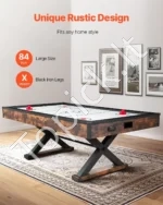 Oro Ritulio Stalas (Air Hockey) 214 cm, Medinės Apdailos,Elektroninis Skaičiavimas, MDF/Geležis - Image 2