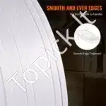 PP Polipropileno Juosta, 3000 m Ilgio, 12,7 mm Pločio, 0,8 mm Storio – Ekonominis Pakavimas, Balta - Image 3