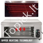 Pakeliamas „Salamander“ Grilius, 2000 W, Darbo Zona 450×260 mm, Nerūdijantis Plienas - Image 5