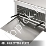 Pakeliamas „Salamander“ Grilius, 2000 W, Darbo Zona 450×260 mm, Nerūdijantis Plienas - Image 6