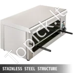 Pakeliamas „Salamander“ Grilius, 2000 W, Darbo Zona 450×260 mm, Nerūdijantis Plienas - Image 2