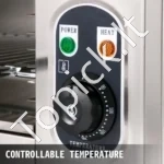 Pakeliamas „Salamander“ Grilius, 2000 W, Darbo Zona 450×260 mm, Nerūdijantis Plienas - Image 4