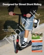 Paspirtukas Paaugliams: Aliuminio Lydinio, HIC Kompresija, 500 x 100 mm Deka, 79.6 cm Aukštis - Image 6