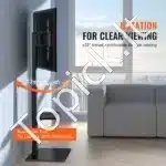 Pasukamas ir Reguliuojamo Aukščio TV Stovas 32-85 Colių, 134,5 - 140 cm Aukščio - Image 3