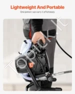 Patikimas Nešiojamas Beoris Dažymo Purkštuvas 750W 3000 PSI, Maks. 1.2 Lmin, Su 7.6 m Žarna - Image 4