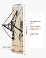 Pilateso Siena (Wall Unit) Su Šuolių Lenta, Klevo Mediena, 8 Reguliuojami Pasipriešinimo Lygiai - Image 7