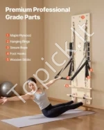 Pilateso Siena (Wall Unit) Su Šuolių Lenta, Klevo Mediena, 8 Reguliuojami Pasipriešinimo Lygiai - Image 5