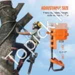 Pilnas Medžių Lipimo Rinkinys su Saugos Diržu, 33.5 – 43.2 cm Aukščio, Legiruotas Plienas, 158 kg Keliamoji Galia - Image 6