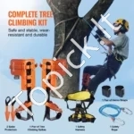 Pilnas Medžių Lipimo Rinkinys su Saugos Diržu, 33.5 – 43.2 cm Aukščio, Legiruotas Plienas, 158 kg Keliamoji Galia - Image 3