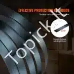 Plieninė Tvirtinimo Juosta Kroviniams (Rulonas), 500 m Ilgio, 19 mm Pločio, 0,55 mm Storio – Jėga Iki 770 kg! - Image 3