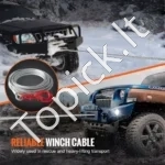 Plieninis Lynas Gervei su Savaime Užsifiksuojančiu Kabliu, 9,5 mm x 22,9 m - Image 3