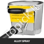 Pneumatinis Cemento Skiedinio Purkštuvas, 4 Purkštukai - Image 2