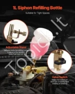 Pneumatinis Stabdžių Skysčio Keitimo Įrenginys, 3 L Talpa, Su 13 Jungčių - Image 3