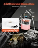 Pneumatinis Stabdžių Skysčio Keitimo Įrenginys, 3 L Talpa, Su 13 Jungčių - Image 5