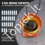 Pramoninė Pneumatinė Tepimo Pompa, 40 L, 0.6–0.8 MPa, 475 x 365 x 870 mm - Image 4