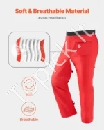 Prijuostės Stiliaus Pjovimo Apsaugos Kelnės, L Dydis, 101 cm Ilgis B Klasė, 8 Sluoksniai, 420D Nailonas  - Image 4