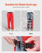 Prijuostės Stiliaus Pjovimo Apsaugos Kelnės, L Dydis, 101 cm Ilgis B Klasė, 8 Sluoksniai, 420D Nailonas  - Image 5