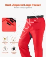 Prijuostės Stiliaus Pjovimo Apsaugos Kelnės, L Dydis, 101 cm Ilgis B Klasė, 8 Sluoksniai, 420D Nailonas  - Image 6