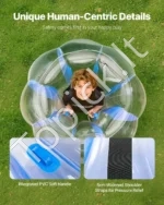 Pripučiamas Bumper (Zorb) Kamuolys: 120 cm Skersmuo, 0.3 mm PVC,  Paaugliams ir Suaugusiems - Image 4