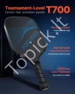 Profesionalaus Lygio „Pickleball“ Raketė: T700 Anglies Pluoštas - Image 2
