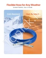 Profesionali Aukšto Slėgio Beorio Dažymo Purkštuvo Žarna 7.62 m / 1/4 colio, Maks. Slėgis 4350 PSI - Image 4