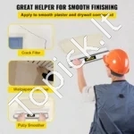 Profesionali Glaistyklė 60 cm (600 mm) Pločio, Nerūdijantis Plienas, 0.5 mm Storio, Su Ergonomiška Rankena - Image 2