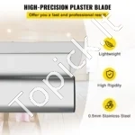 Profesionali Glaistyklė 60 cm (600 mm) Pločio, Nerūdijantis Plienas, 0.5 mm Storio, Su Ergonomiška Rankena - Image 3