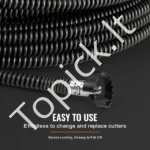 Profesionali Kanalizacijos Valymo Spiralė 30 m × 19 mm, Su Vidiniu Plieniniu Vamzdžiu - Image 2