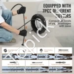 Profesionali Kanalizacijos Vamzdžių Valymo Spiralė 20 m × 16 mm - Image 3