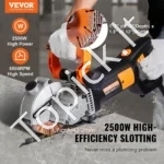 Profesionali Sieninių Griovelių Freza su Lazeriu, 6200 W (Maks.), Pjovimo Gylis 41 mm, Plotis 38 mm - Image 2