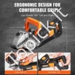 Profesionali Sieninių Griovelių Freza su Lazeriu, 6200 W (Maks.), Pjovimo Gylis 41 mm, Plotis 38 mm - Image 4