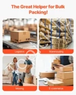 Profesionali Skaidri Pakavimo Juosta Dėžėms, 24 Ritinėliai, 47.8 mm x 59.436 m, Storis 0.068 mm - Image 3