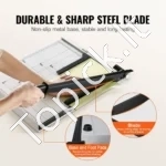 Profesionali Svertinė Popieriaus Giljotina 457 mm, 20 Lapų, 660 x 410 x 80 mm - Image 4