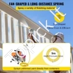 Profesionalus Aukšto Slėgio Beoris Dažymo Aparatas Su Ratukais, 2200 W, 3000 PSI, 2,0 L/min - Image 4