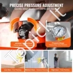 Profesionalus Beoris Dažymo Aparatas su Diafragma (Membrana) 1700W, 3000 PSI, 3.5 L/min - Image 3