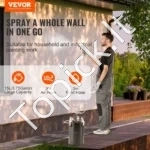 Profesionalus Dažymo Slėginis Bakas 15 Litrų Su Purškimo Pistoletu 4,0 mm, Slėgio Matuokliu - Image 2