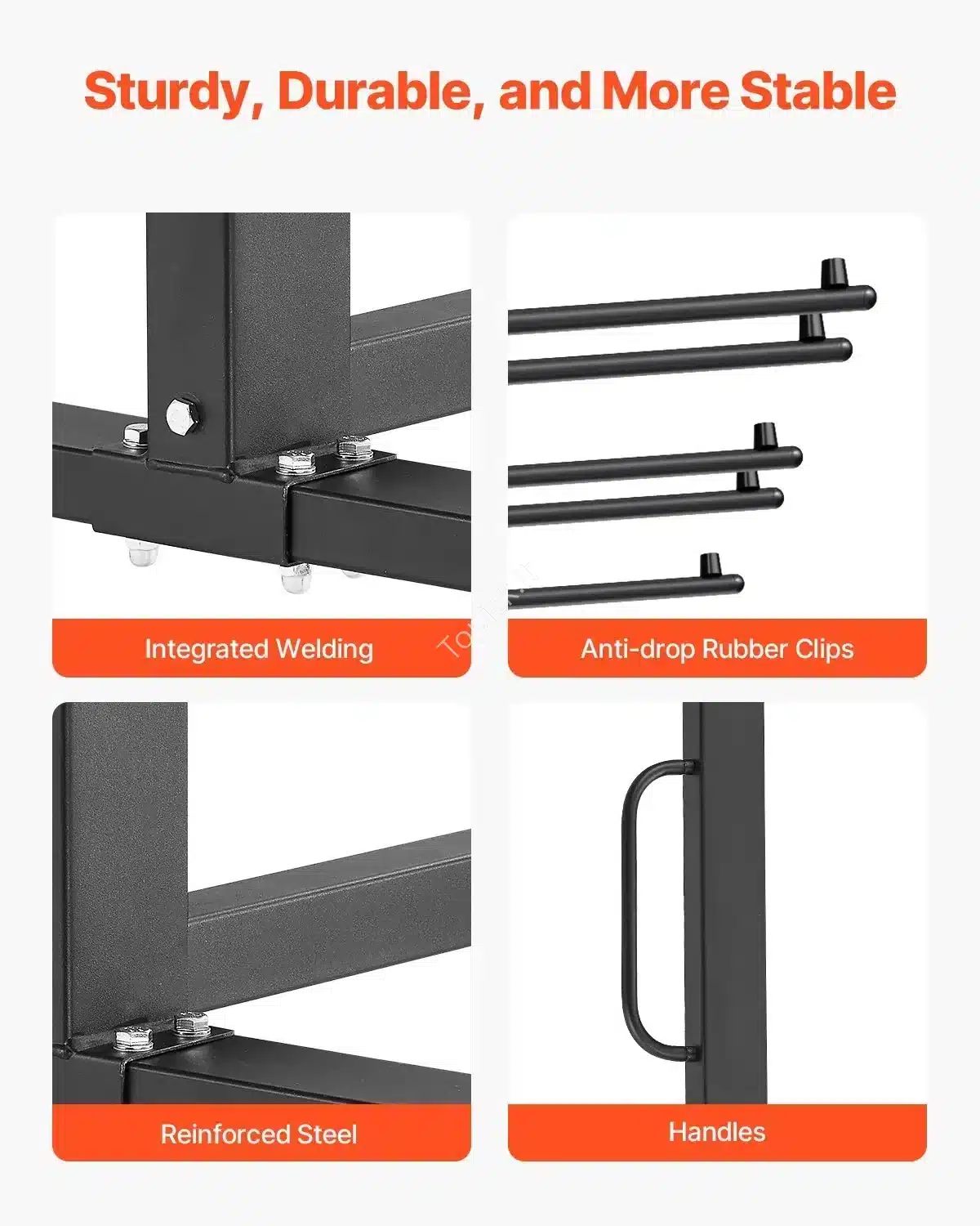 Profesionalus Dviejų Aukštų Sulankstomų Kėdžių Vežimėlis Iki 84 kėdžių 12 stalų 1816x855x1860 mm, 363 kg, Matinė Juoda topick (5) Profesionalus Dviejų Aukštų Sulankstomų Kėdžių Vežimėlis Iki 84 kėdžių / 12 stalų 1816x855x1860 mm, 363 kg, Matinė Juoda - Image 4