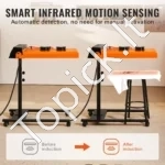 Profesionalus IR Džiovintuvas 6000 W, 48,5 x 54 cm, 0–400 ℃ (0–750 °F) Kontrolė - Image 3