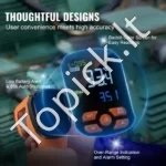 Profesionalus Infraraudonųjų Spindulių Termometras IR-50:1, -40 °C iki +1500 °C, Dvigubas Lazeris - Image 4