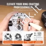 Profesionalus Juvelyrinis Sferinis Spaustuvas, Graviravimui, 127 mm Skersmuo - Image 3