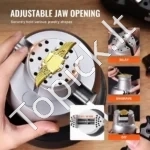 Profesionalus Juvelyrinis Sferinis Spaustuvas, Graviravimui su 360° Sukimu - Image 5